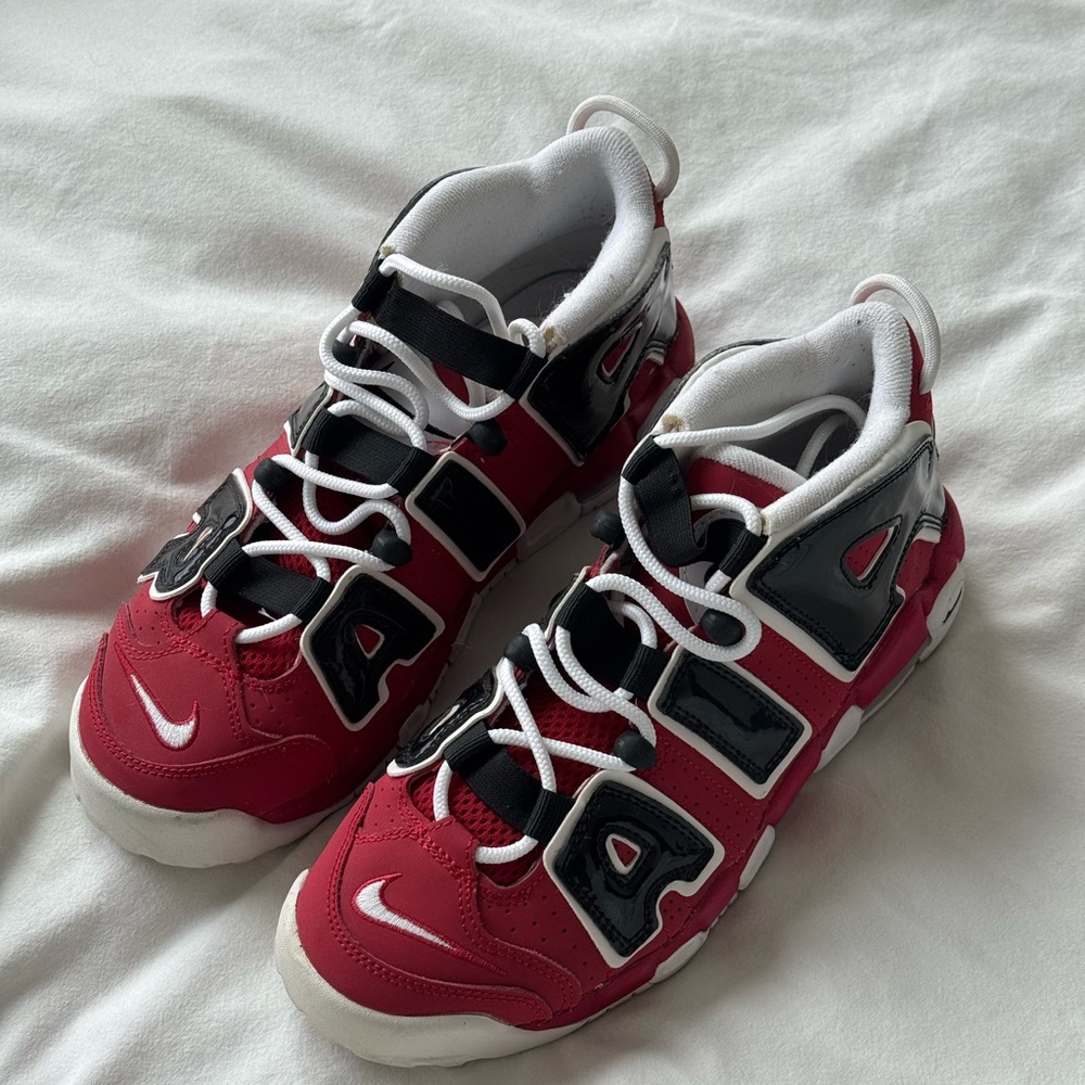 Nike Kids Red and Black Athletic Sneakers